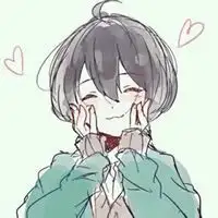 二次元治愈系笑容头像男女生治愈系笑容头像图片