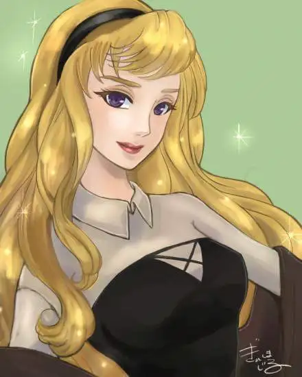 熟女风迪士尼公主,爱丽儿太太风十足很诱人,茉莉露肩笑的很妩媚