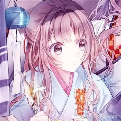 00后学生爱的粉红系情侣头像,班级群里一样秀,90后服气