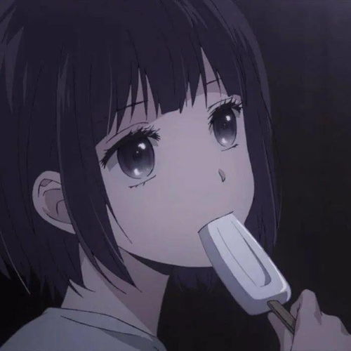 微丧的一组动漫头像
