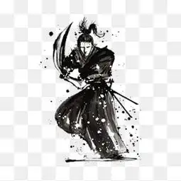 免费下载中国风水墨剑客图片大全千库网png