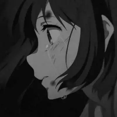 伤感女头像黑白丧系女生头像