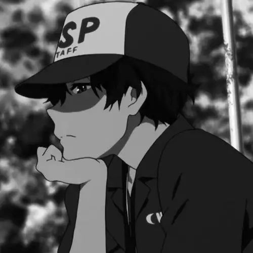 动漫男头像我总不能告诉别人我有多难熬多难过吧