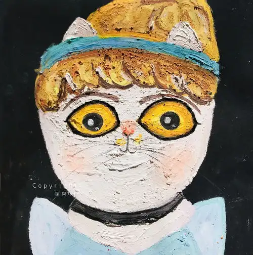 q版卡通手绘迪士尼猫咪