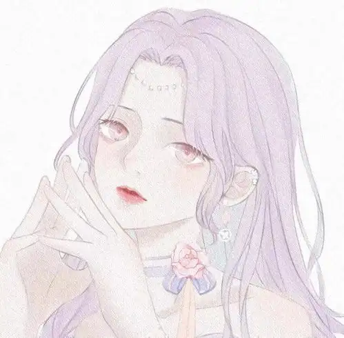 动漫头像最近很火的浅色系动漫女生头像