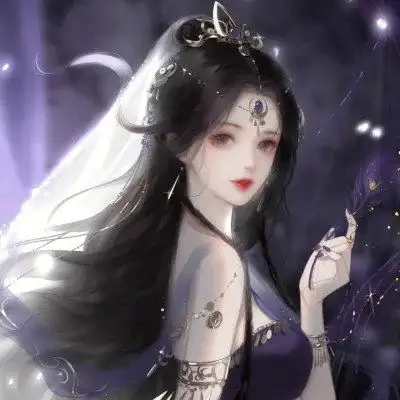 女生手绘头像唯美惊艳古风,古风头像女手绘唯美淡雅
