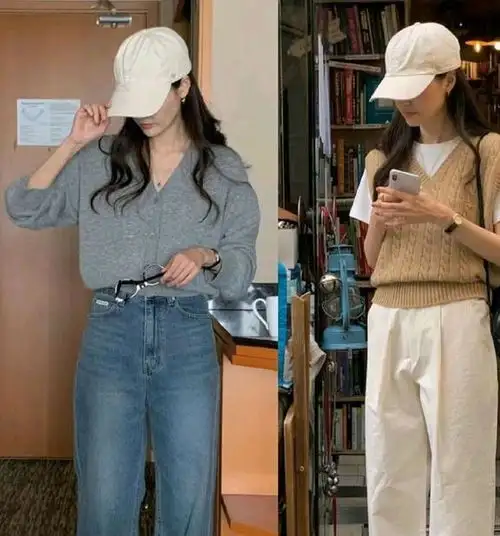 春日韩系氛围感穿搭,简单舒服又时髦,每一套搭配都好好看