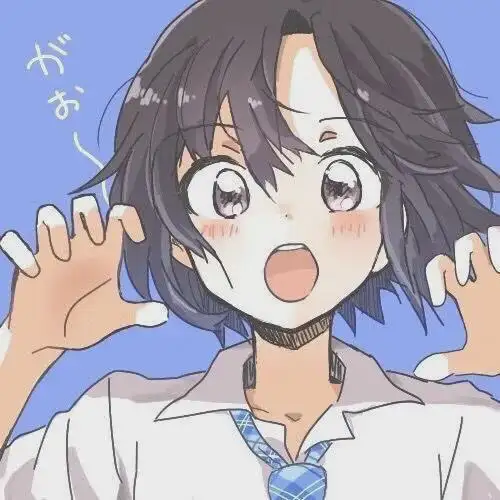 动漫头像生日拍了拍我的脑袋说祝我快乐