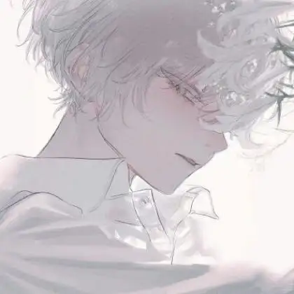 好看高清动漫男生头像,帅哥凝眸温暖我心