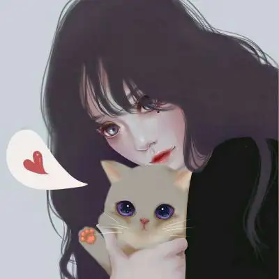 黑暗系动漫头像黑暗系列少女丧图片