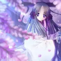 紫色古风头像女生唯美小清新微信头像图片大全
