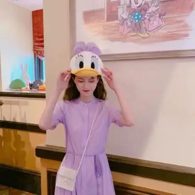 2019紫色系女生头像青春可爱别来影响我别让我不快乐