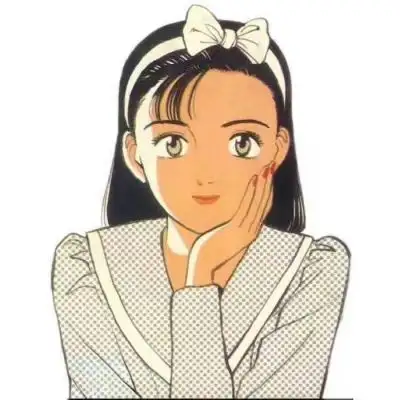 复古动漫女头像粉色复古风图片女生头像
