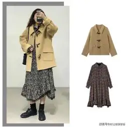 甜酷女孩成套搭配指南,大衣裤子,短外套裙子,时髦保暖两不误