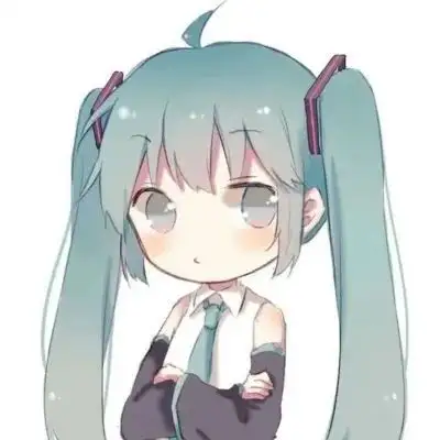 头像舍精美初音未来蓝色系头像壁纸开心搞笑文案短句