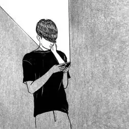 一组扎心黑色治愈系漫画,看哭了