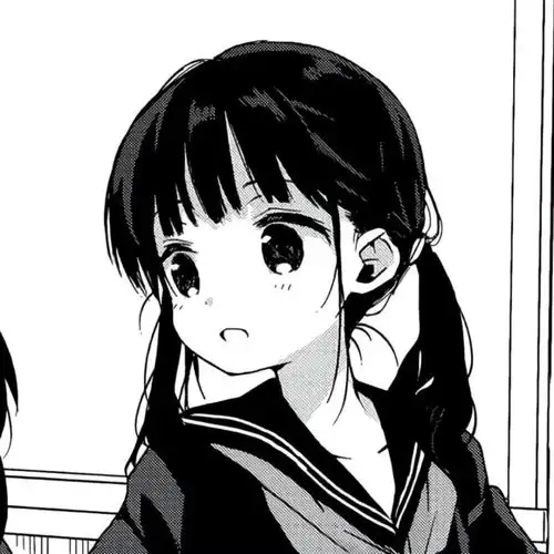 值得长期不换的黑白漫画女头