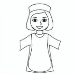 幼儿园人物简笔画教案餐厅阿姨