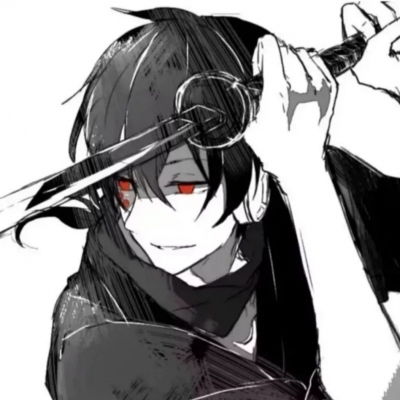 二次元黑白丧系动漫男头我们早男生头像我要个性网