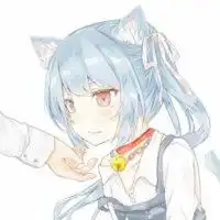 可爱清新猫女头像卡通微信头像图片大全