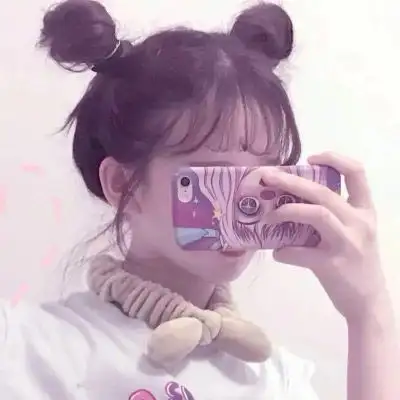 粉色系闺蜜头像一对少女心高清两人软妹组合