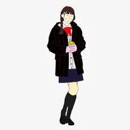 春季生机害羞清纯日系少女插图图片素材其他格式下载动漫人物大全