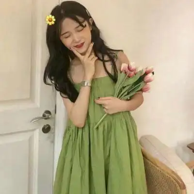 抖音快手最近超火的绿色头像网上流行的绿色系女生头像