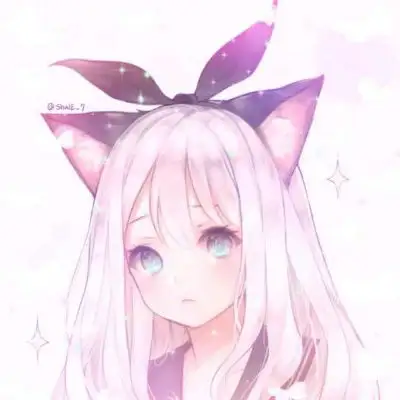 粉色头像少女心二次元2020最新动漫粉系少女头像可爱