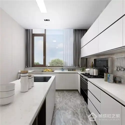 看了2020厨房装修效果图,奥田集成灶大火不是没有原因的