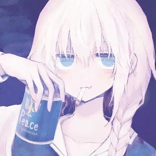 动漫头像高清无水印动漫女头
