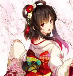 唯美和风美图欣赏,秀丽端庄,花容月貌的乐天派小姐姐,真好头像