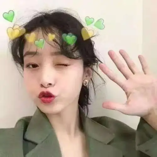 女生头像绿色系个性气质女生头像大全