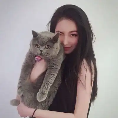 抱猫女头像,抱猫咪的仙气女生头像3