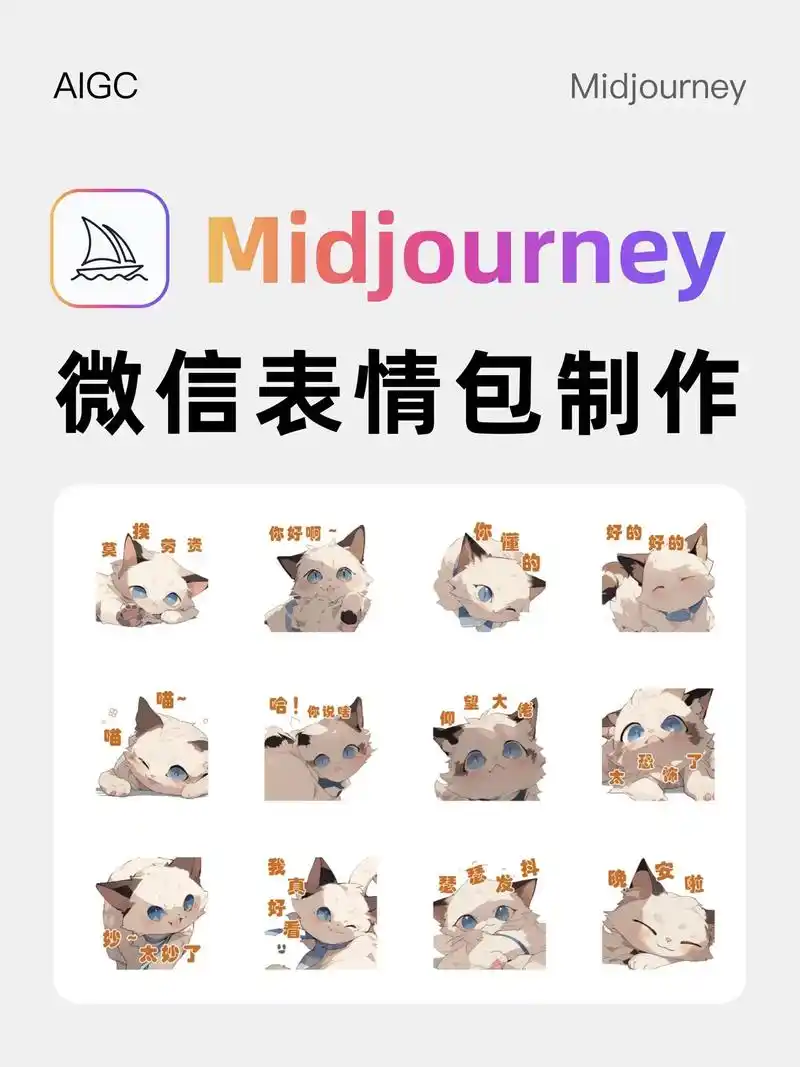 9730分钟用mj做表情包.突发奇想用midjourney给-抖音