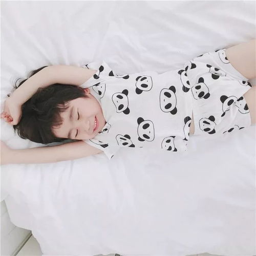 这套49的睡衣红遍了ins慵懒气息好迷人儿童美学