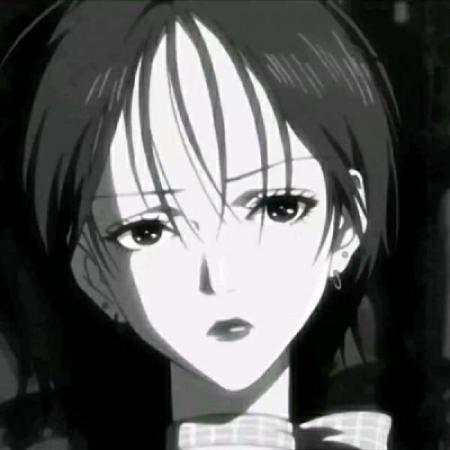 丧系女生头像黑暗系列其实我也想有个人陪