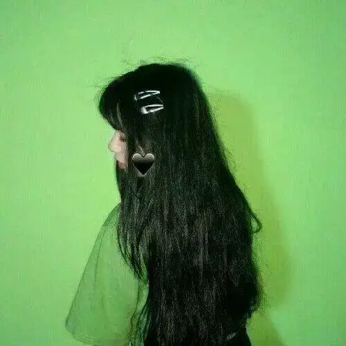 女生头像绿色系女头