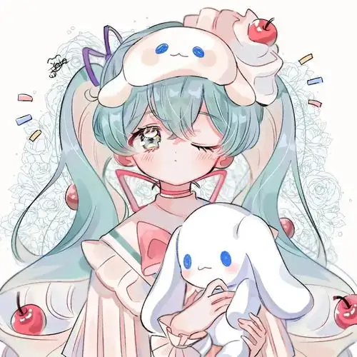 cg原画插画教程少女心爆棚的日韩系漫画少女小插画素材