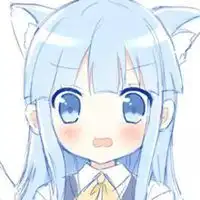可爱清新猫女头像卡通微信头像图片大全