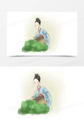 卡通女素材卡通女图片卡通女免费模板下载熊猫办公