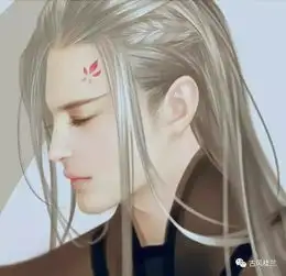 仙气十足却又禁欲系的白发美男图