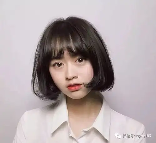自带女神气质的短发bobo修颜减龄更显甜美气质