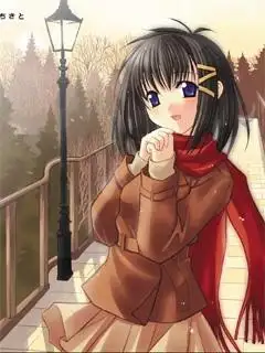 求动漫黑发黑眼睛.动漫漂亮女孩