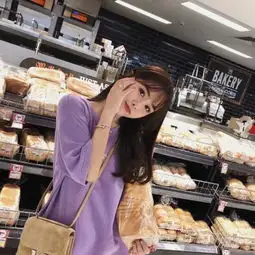 紫色系女生头像青春可爱10