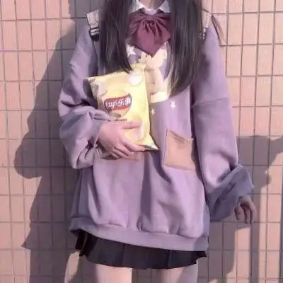 江一莞紫色系真人女头