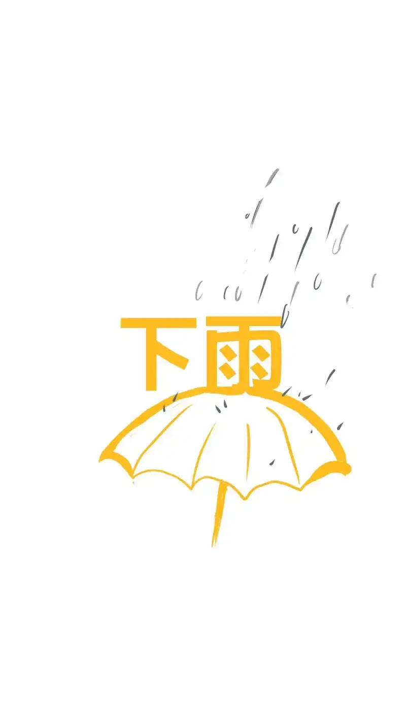 下雨天@#cici兔@#万万没想到#表情包#治愈系动画-抖音