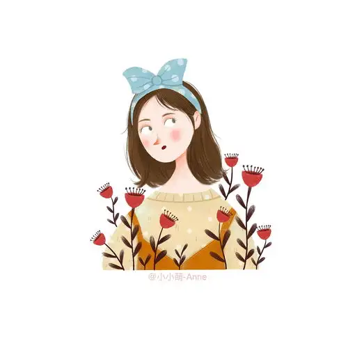 女孩头像系列