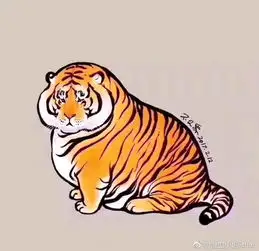 求问宝宝生气了会吃人的那只胖胖的小老虎叫什么名字或者系列图
